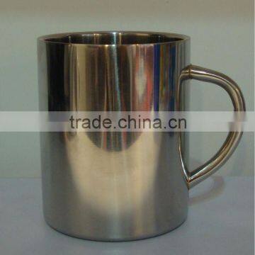 thermo coffee mug 220ml double wall stainless steel coffee mug