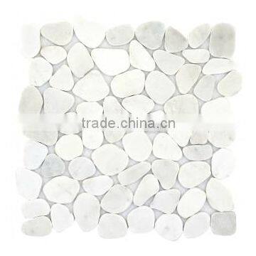 natural stone mosaic design, pebble mosaic tiles, modern house mosaics (PMSG213)