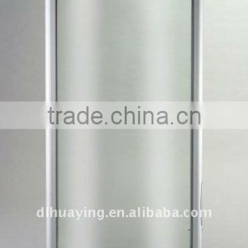 Curved Glass Door in Aluminium Frame For Vertical Refigerator