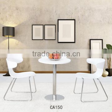 Good wooden dining table design Leisure modern cafe chairs and tables on sale CA150