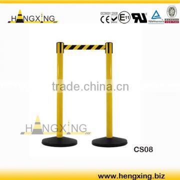 CS08 rope pole barrier for bank use