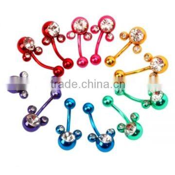 hot sale popular tongue piercing jewelry vibrating tongue ring