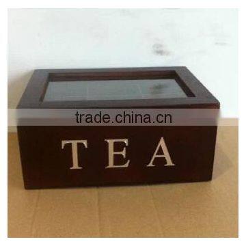 classical tea gift box wooden packaging wholesale hotsale