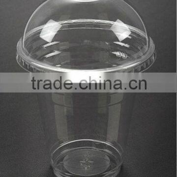 14oz (98mm)Clear Plastic PET Cup with Lid