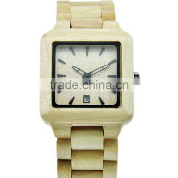 2016 New Arrival Japanese Movement Wood Watch Wrist Watches for Couples photo-6