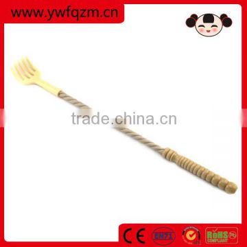 wooden handheld massager hand back scratcher