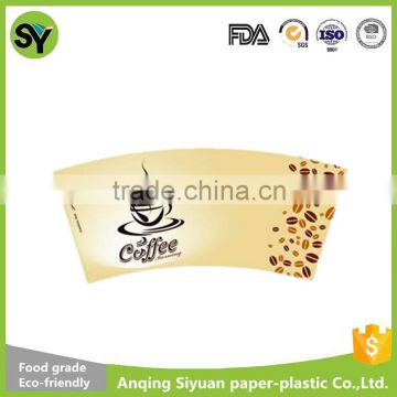 Logo printed Anqing SY paper cup raw material price