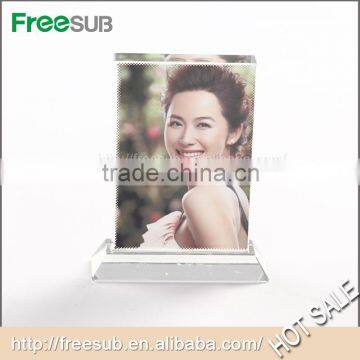 Wedding Gift L110*H160*W40mm Promotional Customed Blank 3D Sublimation Crystal Photography photo-3
