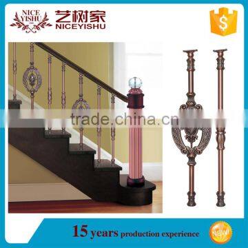 iron house stair railing design for sale /cheap iron handrails design