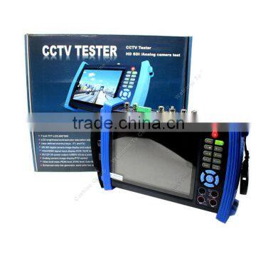 7"CCTV Camera Monitor Tester HVT-3600MOTS Multimeter W/ Optical Power+HD-SDI+TDR