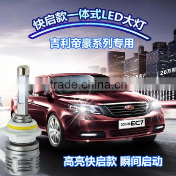 Fanless Waterproof High Lumen Perfert Car LED Headlight Bulb H1,H3, H4, H7, H8, H9,H11,9005, 9006 LED Headlight Conversion Kit