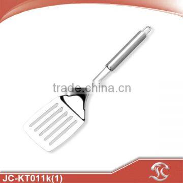 S/Steel slotted turner for S/Steel kitchen tool