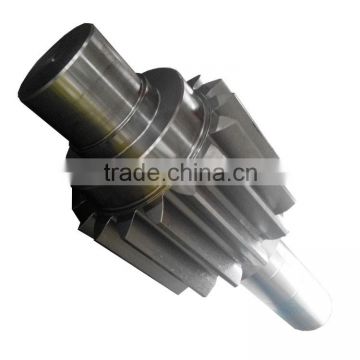 Steel factory price forged helical gear sliding drive shaft