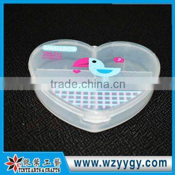 Hear shape fashion Clear box for medicine