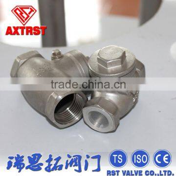 200WOG Wenzhou Self-regulating Female Stainless Steel Swing Check Valve photo-6