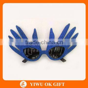 Funky Hand Palm Party Sunglasses Sparkling Party Glasses photo-3