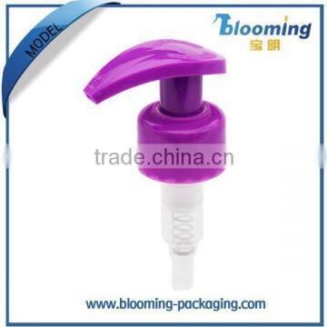 Plastic lotion soap dispenser pump