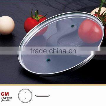 14cm-45cm TC type tempered cover glass for fry pan