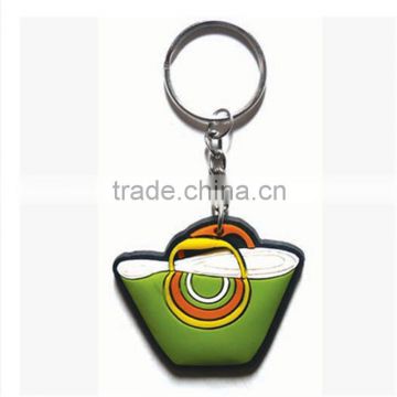 Brand new silicone souvenir keychain