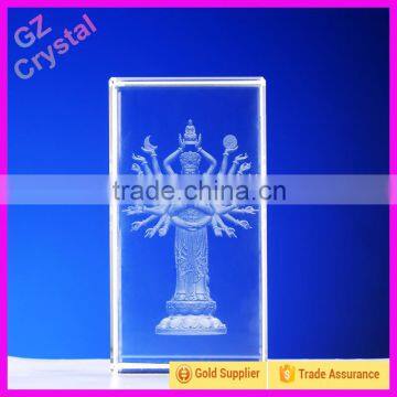 50*50*80mm 3D Photo Crystal Glass Cube photo-3