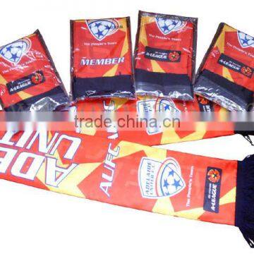 polyester football scarf