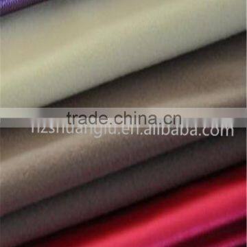 tricot brushed mercerized velvet plain warp knitted fabric