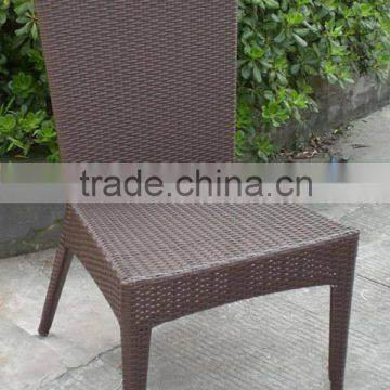 Small Size Dining Set 4 Chairs With Table Rattan photo-4