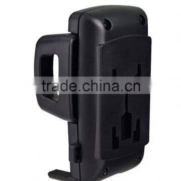 Anti-skid PU Injection Base One Button Release Bracket Car Dashboard Phone Holder for Mobile Phone and GPS photo-2