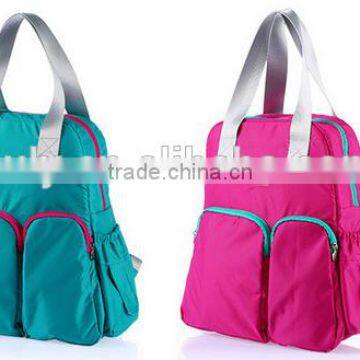 factory wholesale baby diaper bag, fashion designer mummy bag