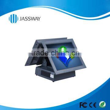 Capacitvie touch screen POS system with high quality pos terminal in black