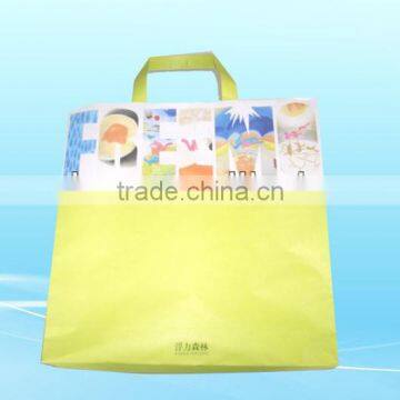 Food service paper shopping bag