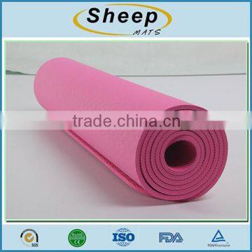 Durable Waterproof TPE Foldable Printed Fitness Exercise Eco One Yoga Mat