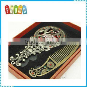 High quality promotional gifts Classic Mirror and Comb sets