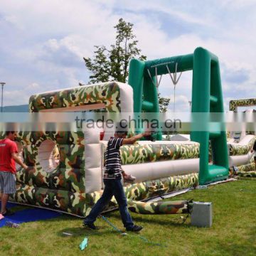 80ft adults obstacle course Boot Camp inflatable obstacle course for sale