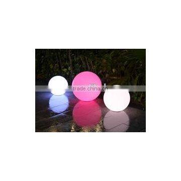 2016 Beautiful Christmas Led Snowflake Eco-friend Plastic Ball/hot Selling Outdoor Ornament Led Ball