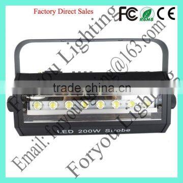 Economic new arrival 200w white led stage strobe light
