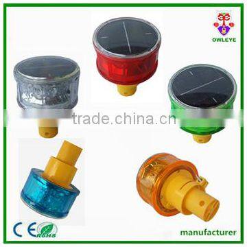 LED Solar Powered Temporary Road Light Used on Guardrail photo-6