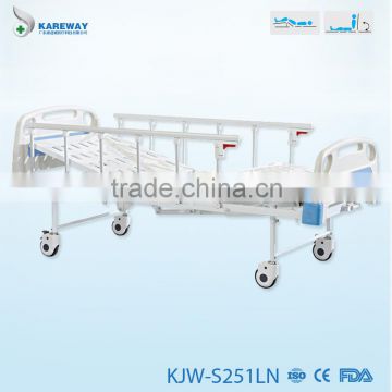 2 cranks manual hospital bed king size KJW-S251LN