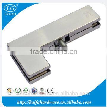 glass door hardware L clamp patch fitting