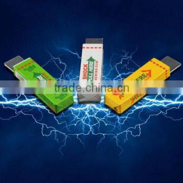 Safety Funny Shocking Toy Chewing Gum Gadget Electric Shock Joke Prank Trick Gag/Custom Novelty Electric Plastic Toys Supplier photo-2