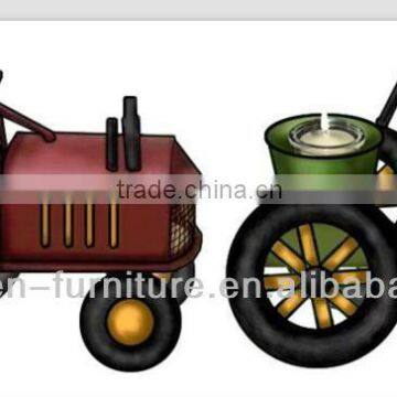 china metal cart candle holder decorative cart floor iron standing tea light candlestick supplies