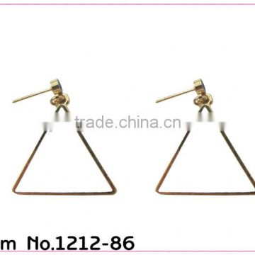 triangle shaped earrings