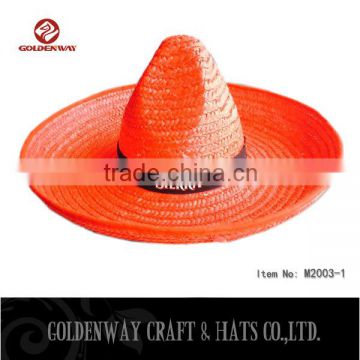 promotional straw sombrero mexican hat