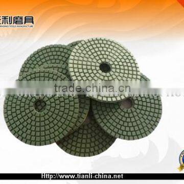 Resin & Diamond Material Abrasive polishing pads