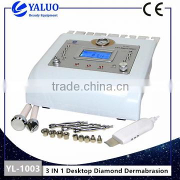 3 IN 1 desktop diamond dermabrasion salon use