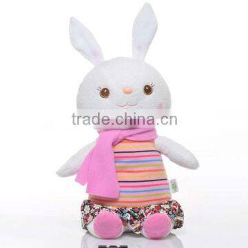 New type of fabric high quality cute plush rabbit