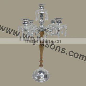 wedding crystal candelabra centerpieces