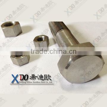 alloy600 N06600 EN 2.4816 stainless steel nut bolt allibaba com