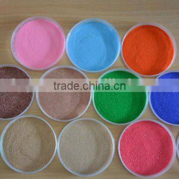 80-120 mesh Fine Colored Sand Color sand for Ceremony Decoration