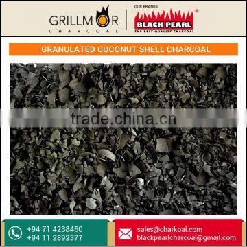 New Arrival Best Branded Granulated Coconut shell Charcoal for Sale